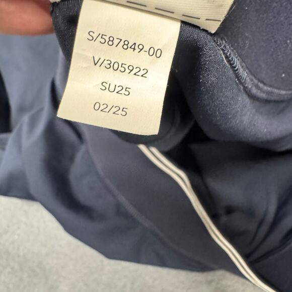 Athleta Skort Womens Large Navy Blue Ace Advantage Tipped Activewear Golf Tennis - Picture 8 of 9